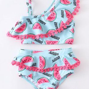 Watermelon Sugar Two Piece Kids Bathing Suit